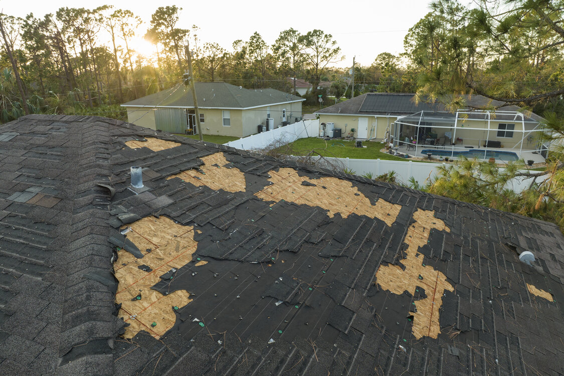 roofing damage